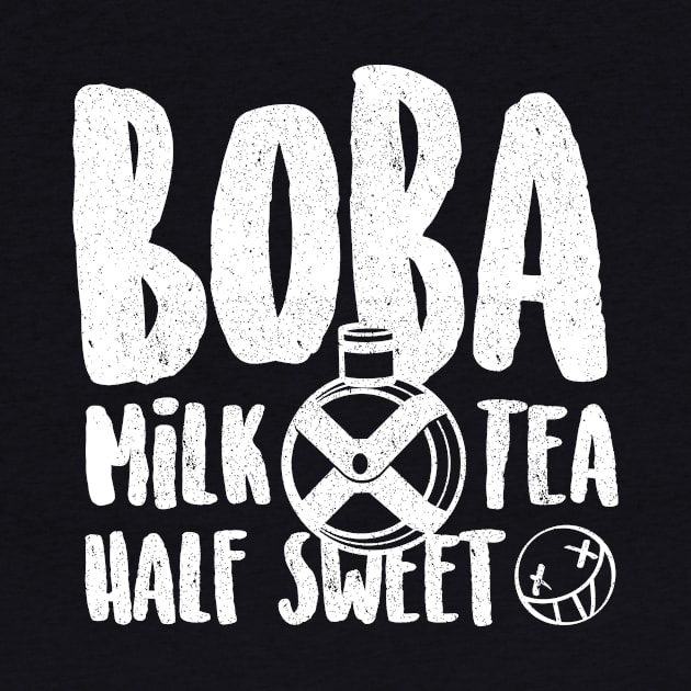 Boba Milk Tea, Half Sweet by PonyBacon